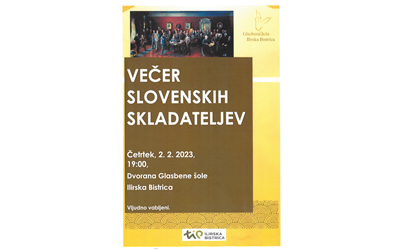 Večer slovenskih skladateljev