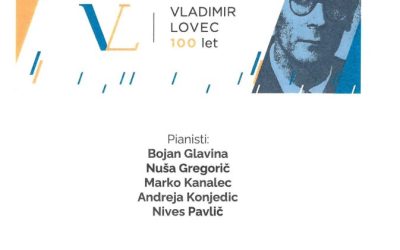 Koncert klavirskih del skladatelja Vladimirja Lovca